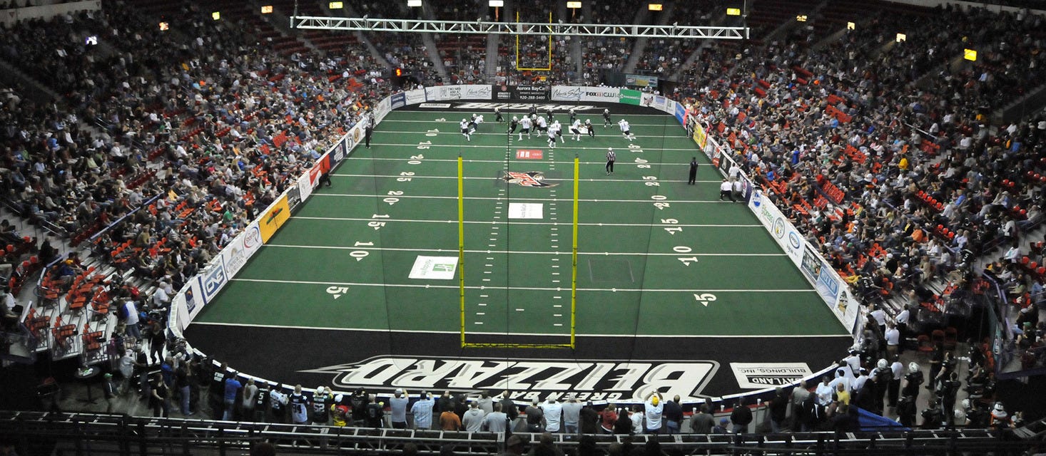 Green Bay Blizzard will be playing Fishers Freight at Resch Center in Green Bay