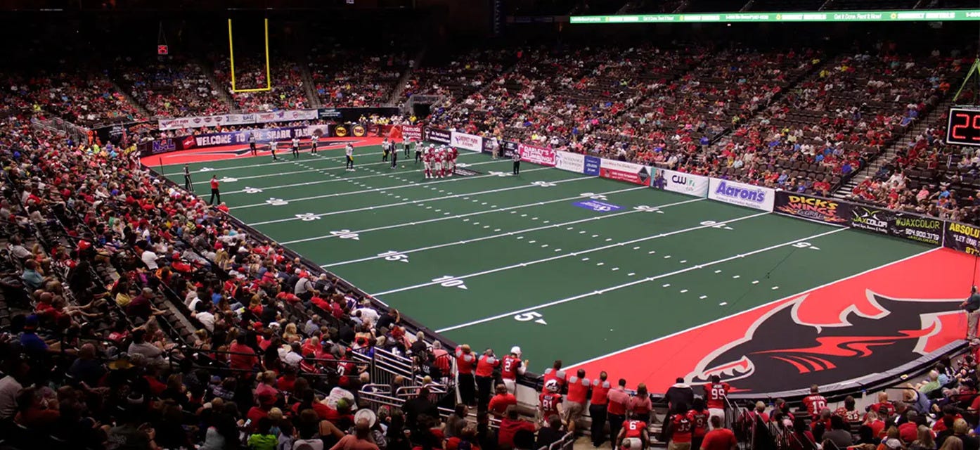 Jacksonville Sharks will be playing Green Bay Blizzard at VyStar Veterans Memorial Arena in Jacksonville