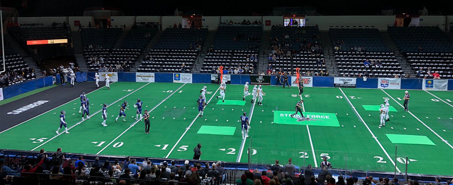 San Diego Strike Force will be playing Northern Arizona Wranglers at Frontwave Arena in Oceanside