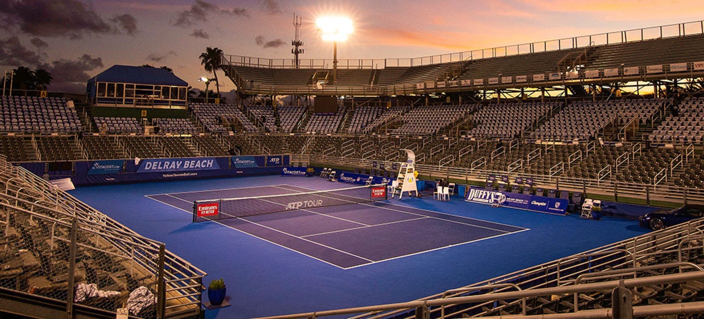 Delray Beach Open will be playing at Delray Beach Tennis Center in Delray Beach