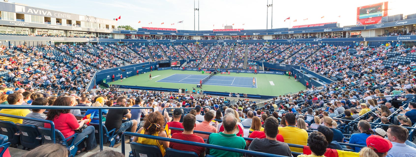 National Bank Open - Mens Tennis will be playing at Center Court at IGA Stadium in Montreal