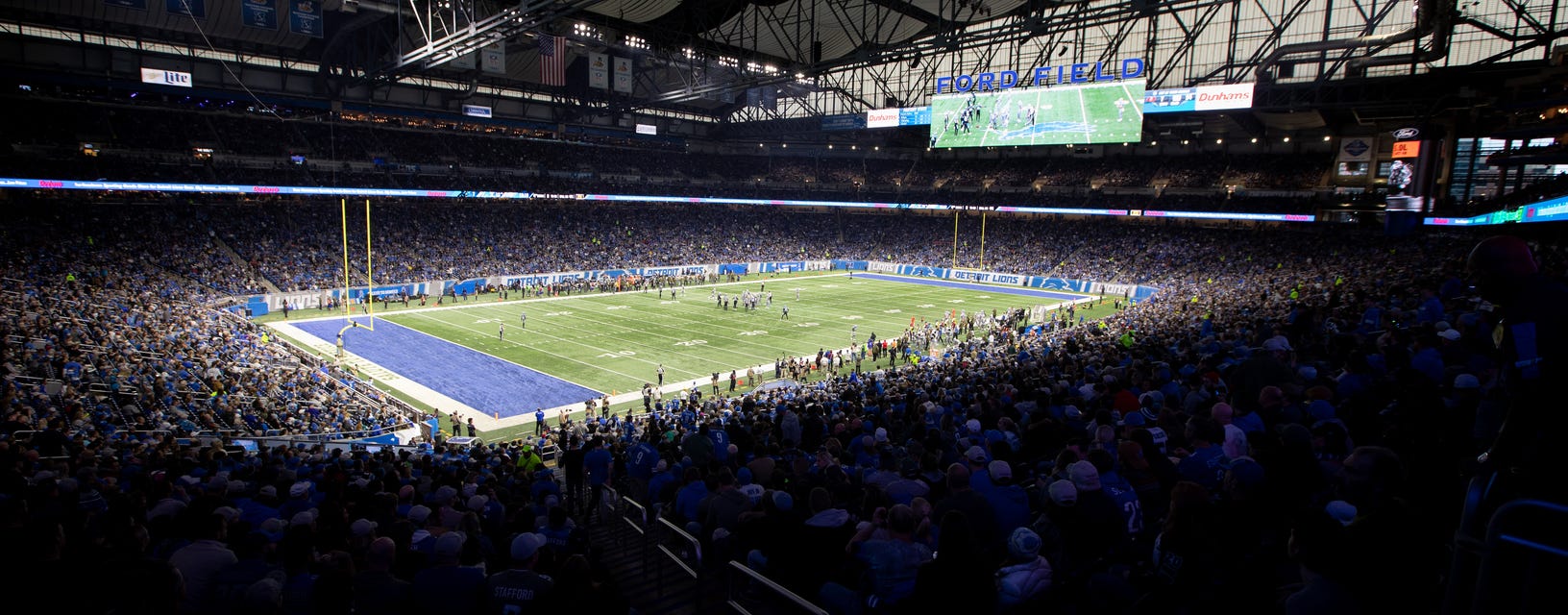 GameAbove Sports Bowl will be playing GameAbove Sports Bowl at Ford Field in Detroit