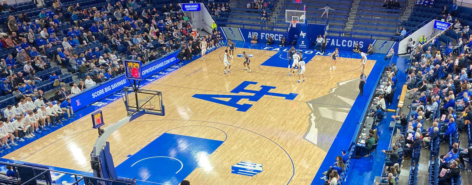 Air Force Basketball will be playing Nevada Basketball at Clune Arena in Air Force Academy