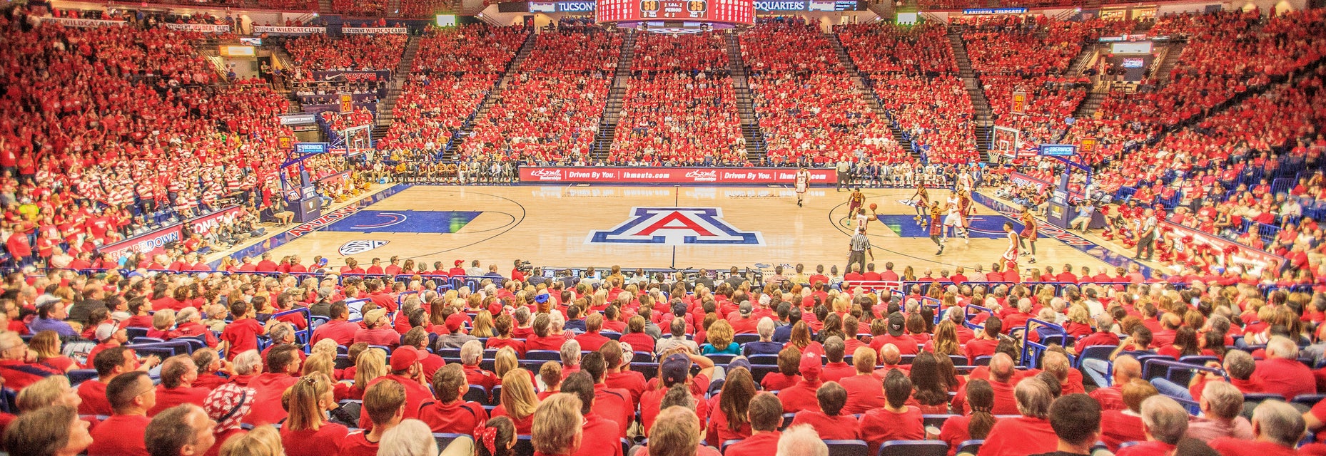 Arizona Basketball will be playing Abilene Christian Basketball at McKale Center in Tucson