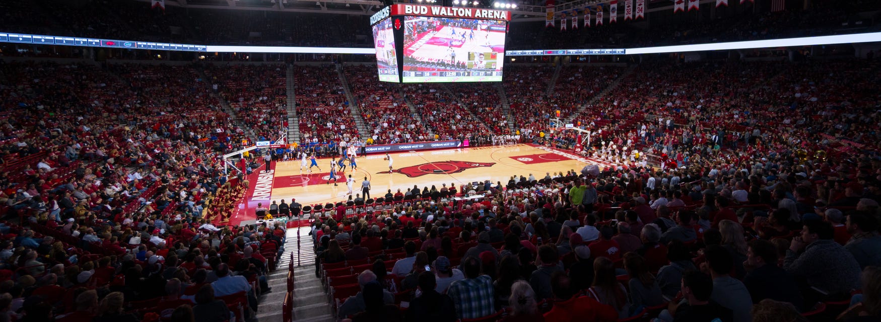Arkansas Basketball will be playing Kentucky Basketball at Bud Walton Arena in Fayetteville