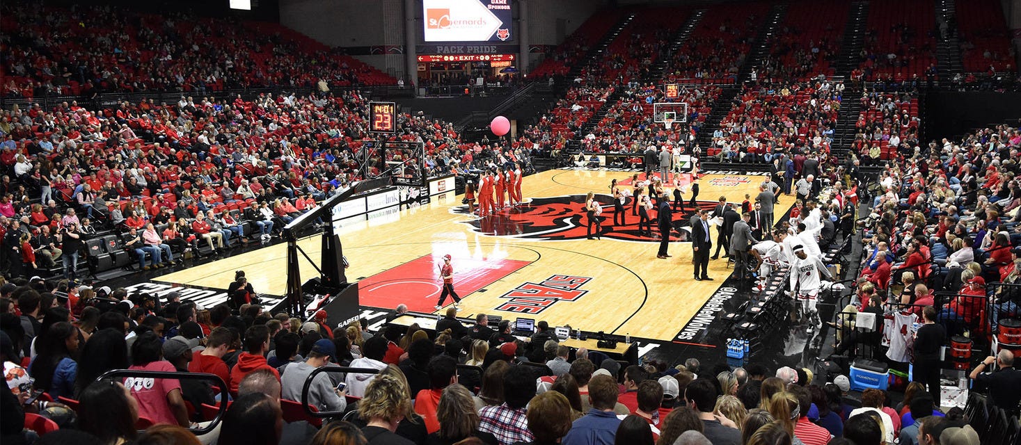 Arkansas State Basketball will be playing Southern Miss Basketball at First National Bank Arena in Jonesboro