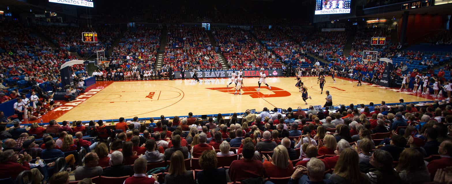Dayton Basketball will be playing Cincinnati Basketball at University of Dayton Arena in Dayton