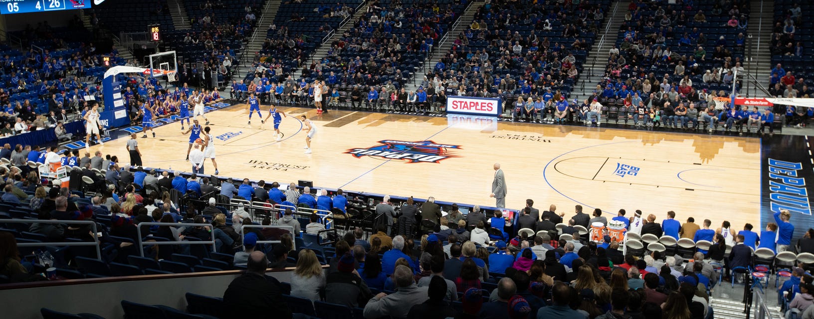 DePaul Basketball will be playing UConn Basketball at Wintrust Arena in Chicago