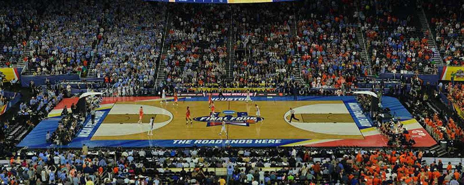 NCAA Final Four will be playing at Lucas Oil Stadium in Indianapolis