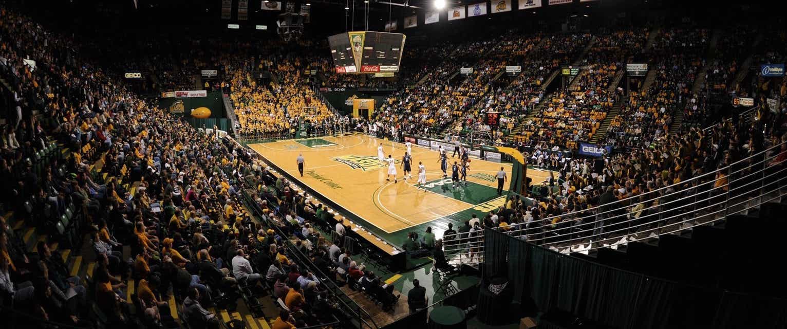 George Mason Basketball will be playing New Hampshire Basketball at EagleBank Arena in Fairfax