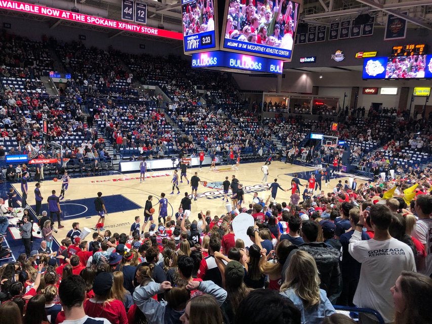 Gonzaga Basketball will be playing UCLA Basketball at Climate Pledge Arena in Seattle