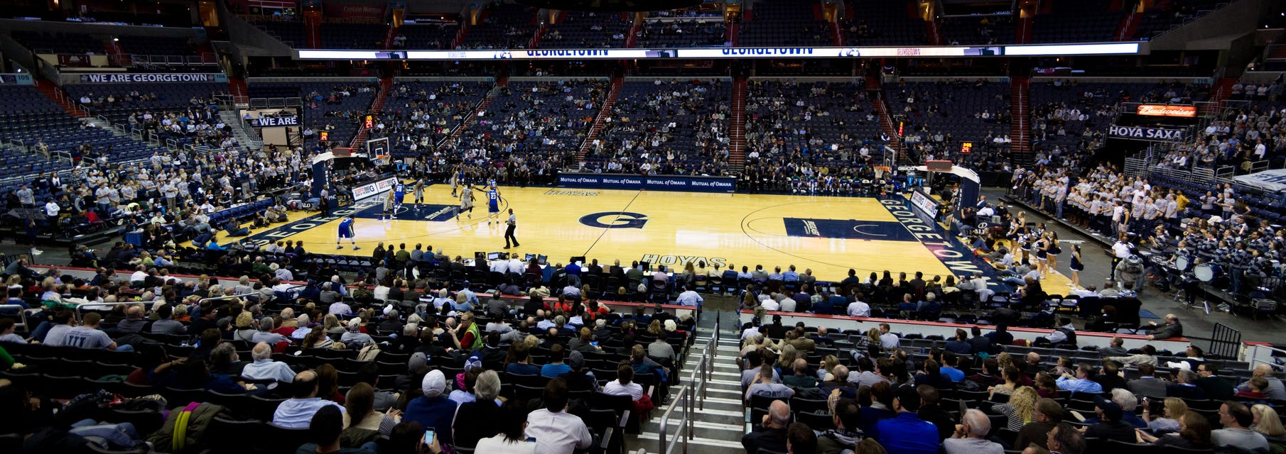 Georgetown Basketball will be playing Villanova Basketball at Capital One Arena in Washington