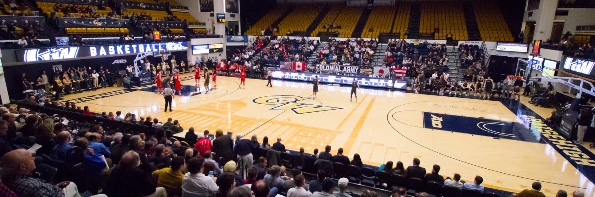 George Washington Basketball will be playing Dayton Basketball at Charles Smith Center in Washington