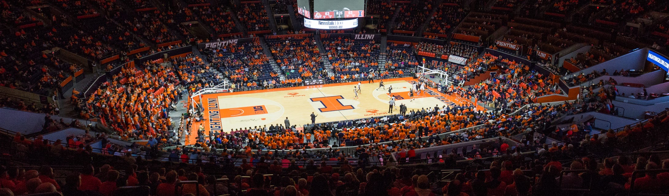 Illinois Basketball will be playing Southern Basketball at State Farm Center in Champaign