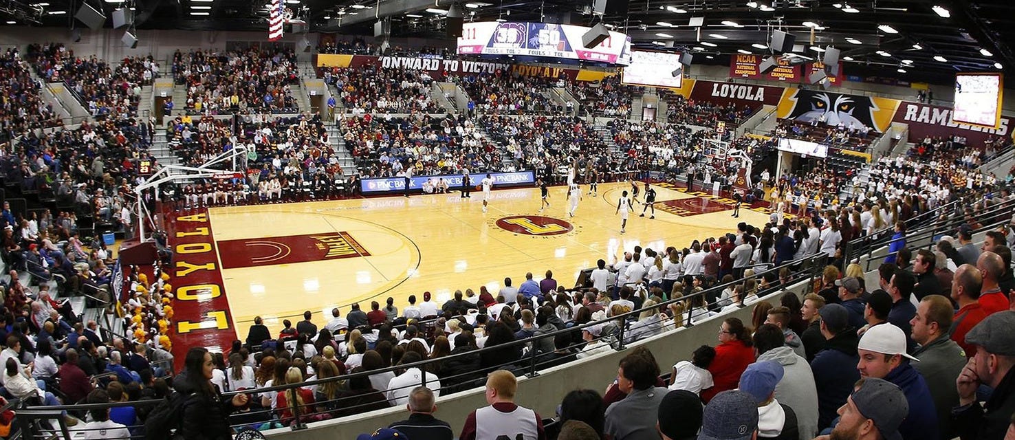 Loyola Chicago Basketball will be playing Dayton Basketball at Gentile Center in Chicago