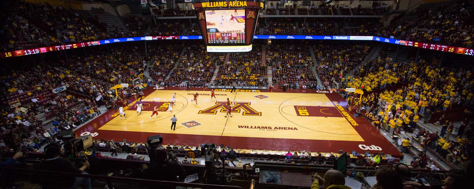 Minnesota Basketball will be playing Illinois Basketball at Williams Arena in Minneapolis