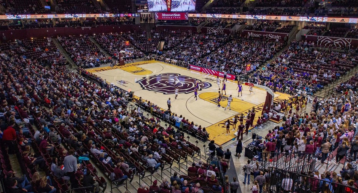 Missouri State Basketball will be playing UTEP Basketball at Great Southern Bank Arena in Springfield