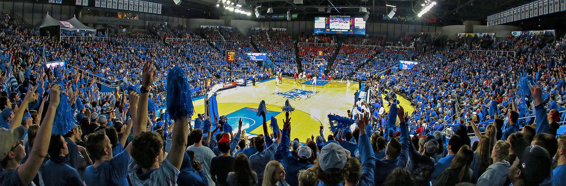 Middle Tennessee Basketball will be playing Kennesaw State Basketball at Murphy Center in Murfreesboro