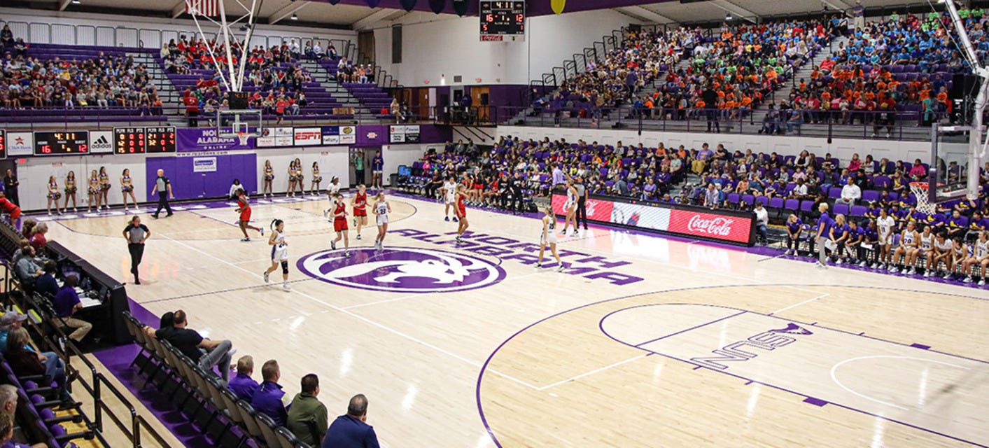 North Alabama Basketball will be playing Central Arkansas Basketball at Flowers Hall in Florence
