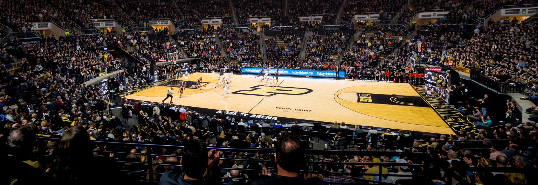 Purdue Basketball will be playing Iowa State Basketball at Mackey Arena in West Lafayette