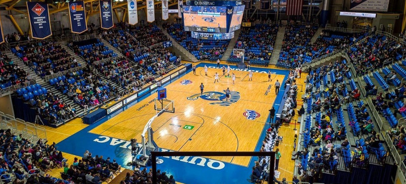 Quinnipiac Basketball will be playing Marist Basketball at M&T Bank Arena in Hamden
