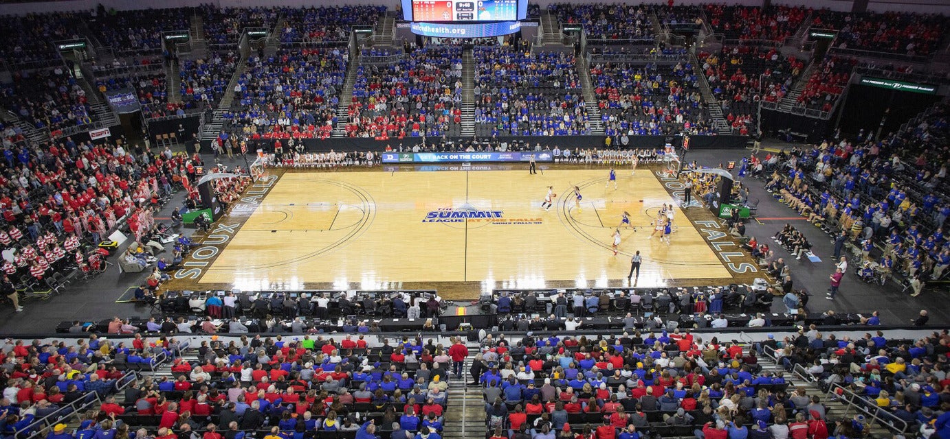 Summit League Basketball Tournament will be playing at Denny Sanford Premier Center in Sioux Falls