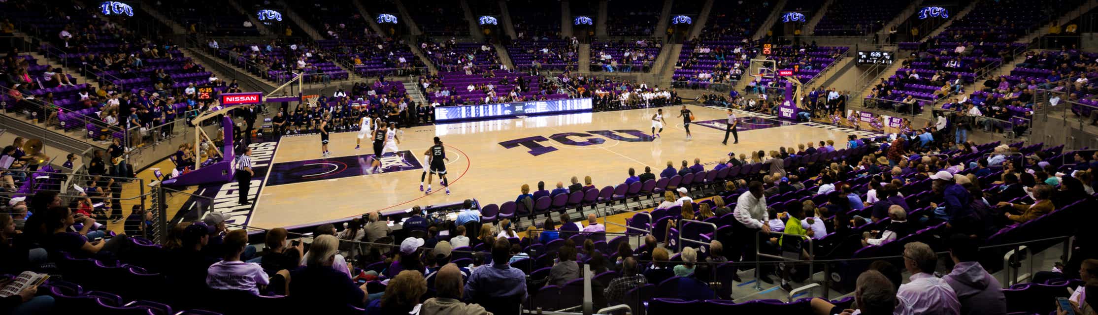 TCU Basketball will be playing Texas A&M Basketball at Schollmaier Arena in Fort Worth
