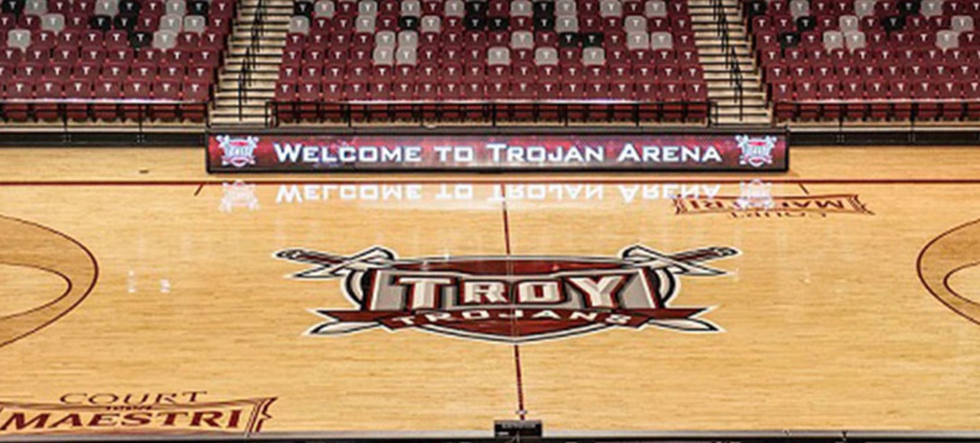 Troy Basketball will be playing Marshall Basketball at Trojan Arena in Troy