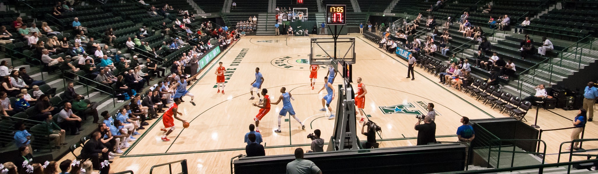 Tulane Basketball will be playing Louisiana Tech Basketball at Devlin Fieldhouse in New Orleans