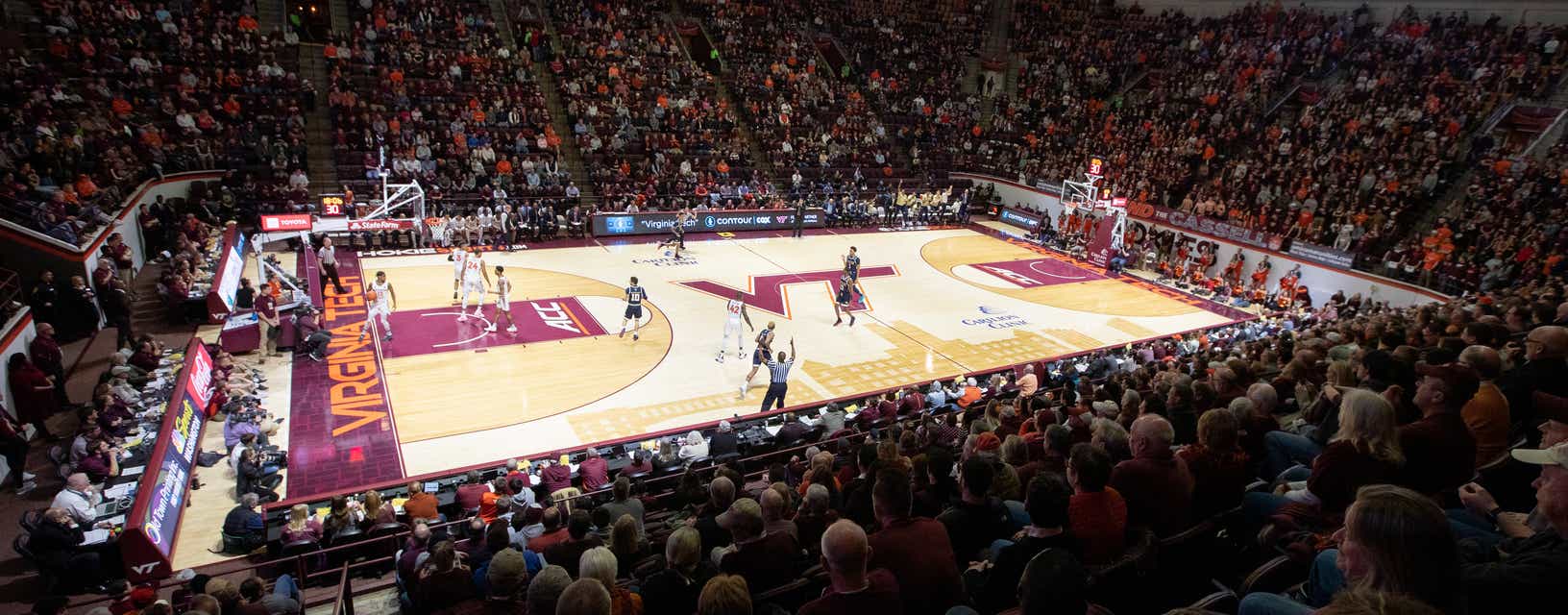 Virginia Tech Basketball will be playing Virginia Basketball at Cassell Coliseum in Blacksburg