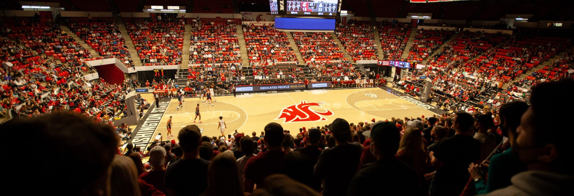 Washington State Basketball will be playing Gonzaga Basketball at Beasley Coliseum in Pullman