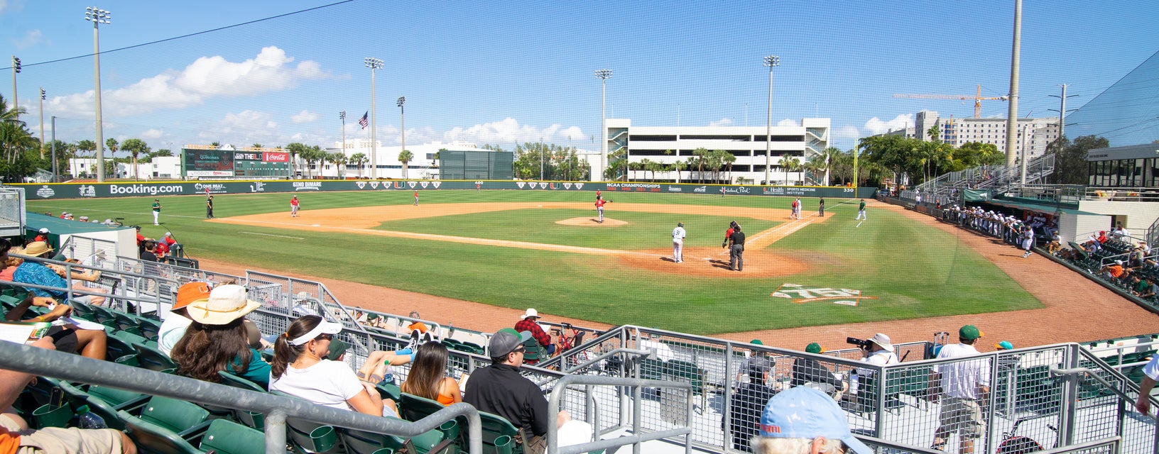 Miami Baseball will be playing Florida State Baseball at Alex Rodriguez Park at Mark Light Field in Miami