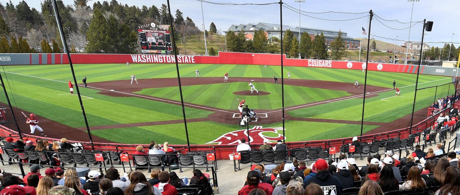 Washington State Baseball will be playing Fresno State Baseball at Bailey-Brayton Field in Pullman