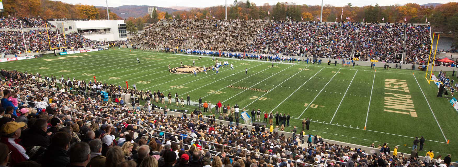 Army Football will be playing at Michie Stadium in West Point