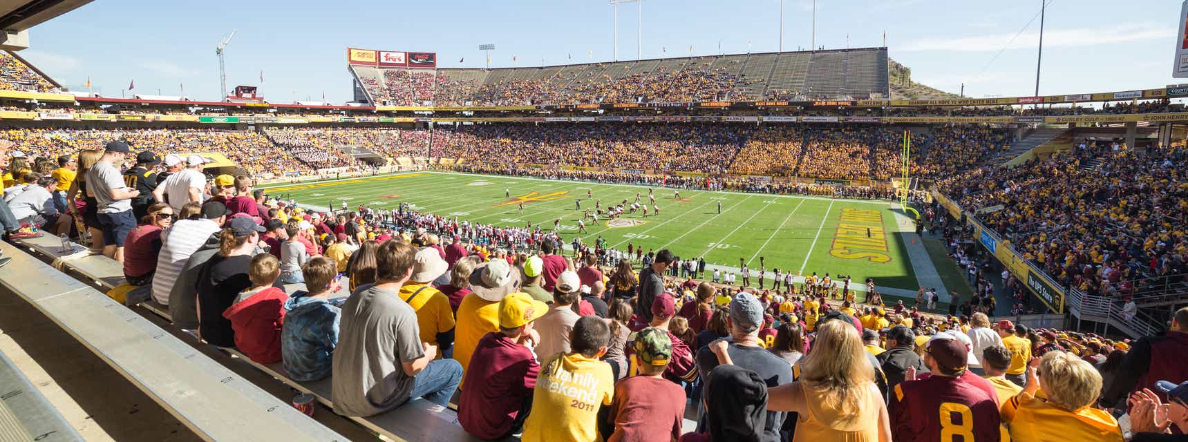 Arizona State Football will be playing Colorado Football at Mountain America Stadium in Tempe