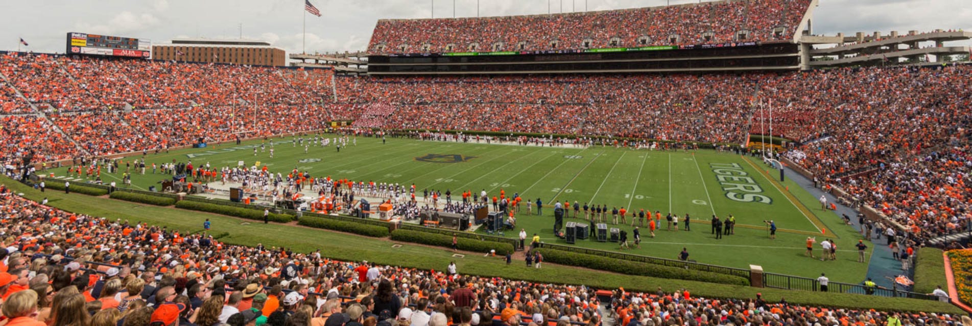 Auburn Football will be playing Florida Football at Jordan-Hare Stadium in Auburn