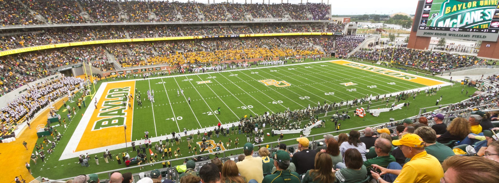Baylor Football will be playing Colorado Football at McLane Stadium in Waco