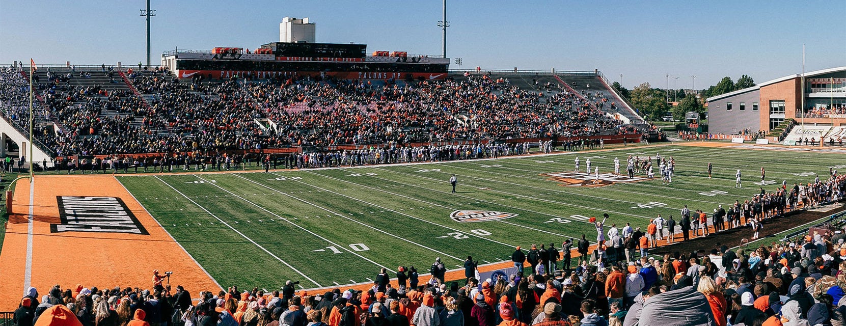 Bowling Green Football will be playing Tarleton State Football at Doyt Perry Stadium in Bowling Green