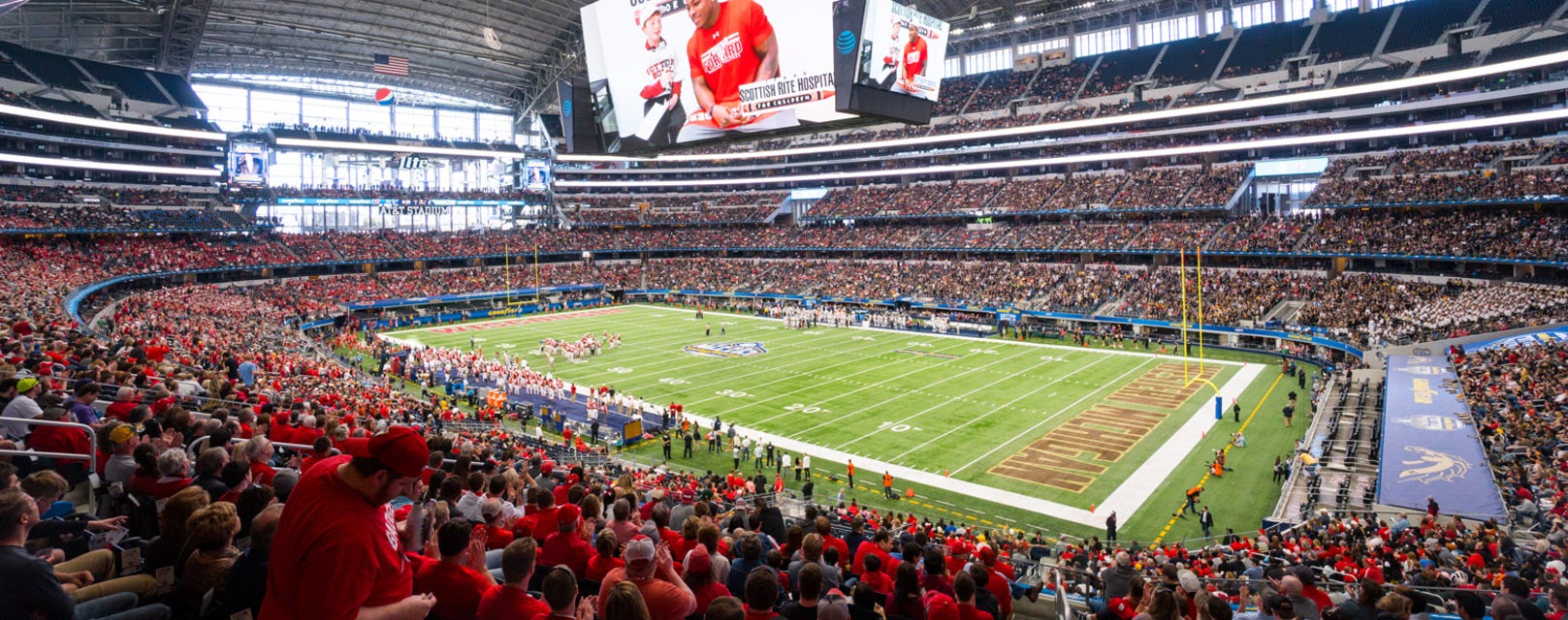 Big 12 Championship Game will be playing Big 12 Championship Game at AT&T Stadium in Arlington