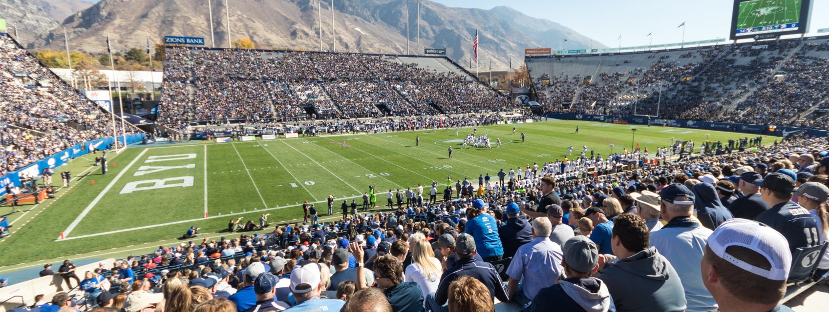BYU Football will be playing Arizona Football at LaVell Edwards Stadium in Provo