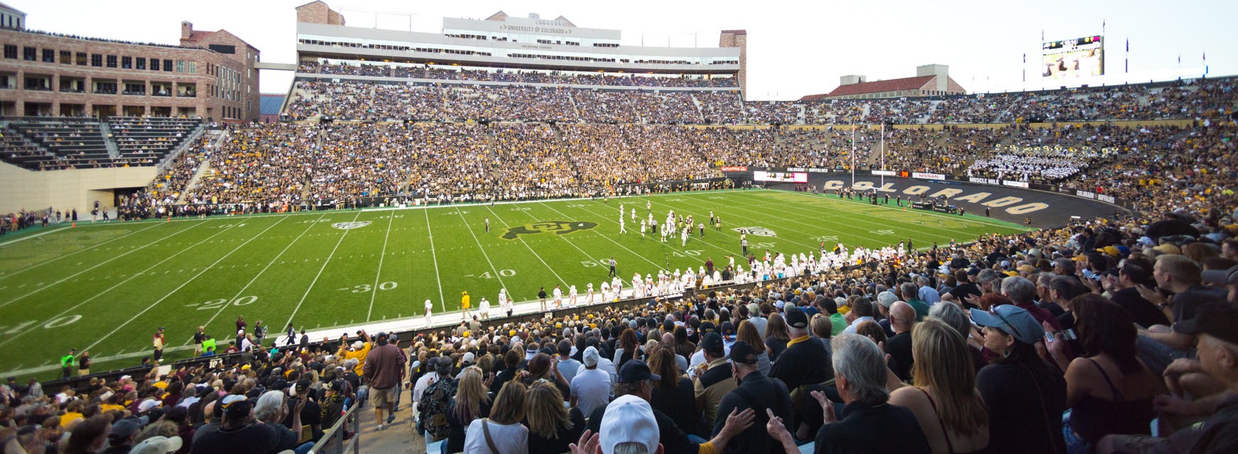 Colorado Football will be playing Weber State Football at Folsom Field in Boulder