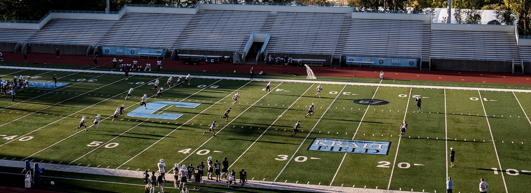 Columbia Football Lions will be playing Lafayette Football at Robert K. Kraft Field at Lawrence A. Wien Stadium in New York