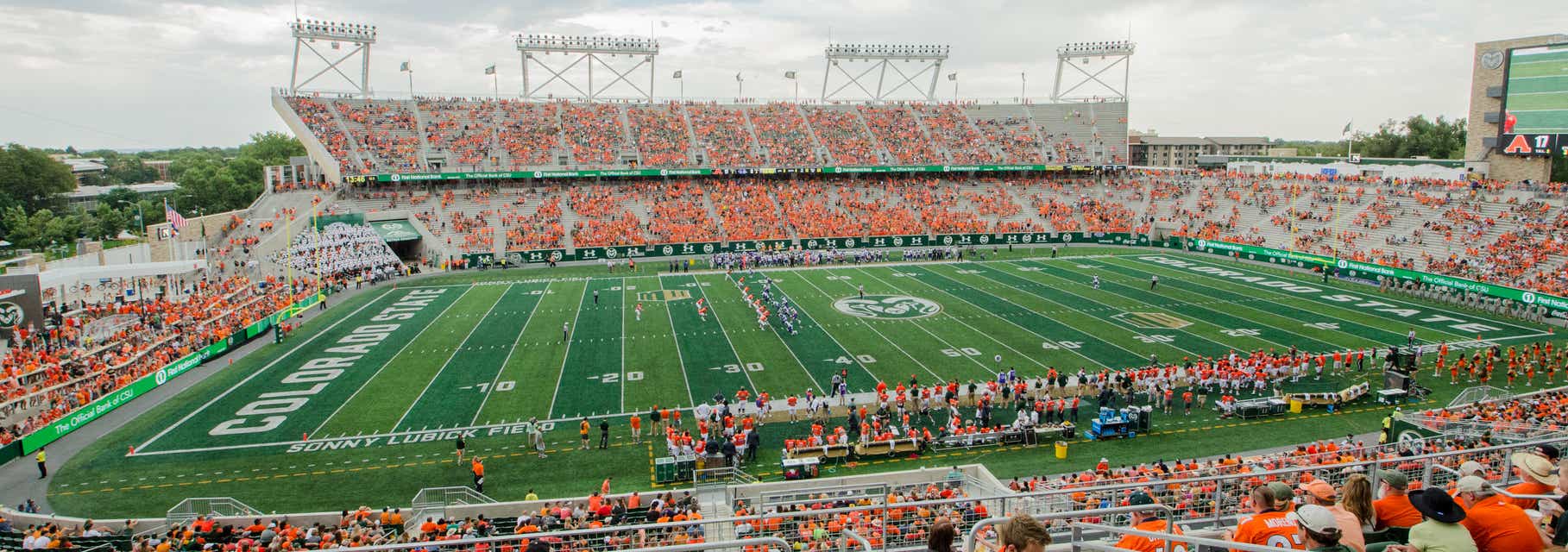Colorado State Football will be playing Wyoming Football at Canvas Stadium in Fort Collins