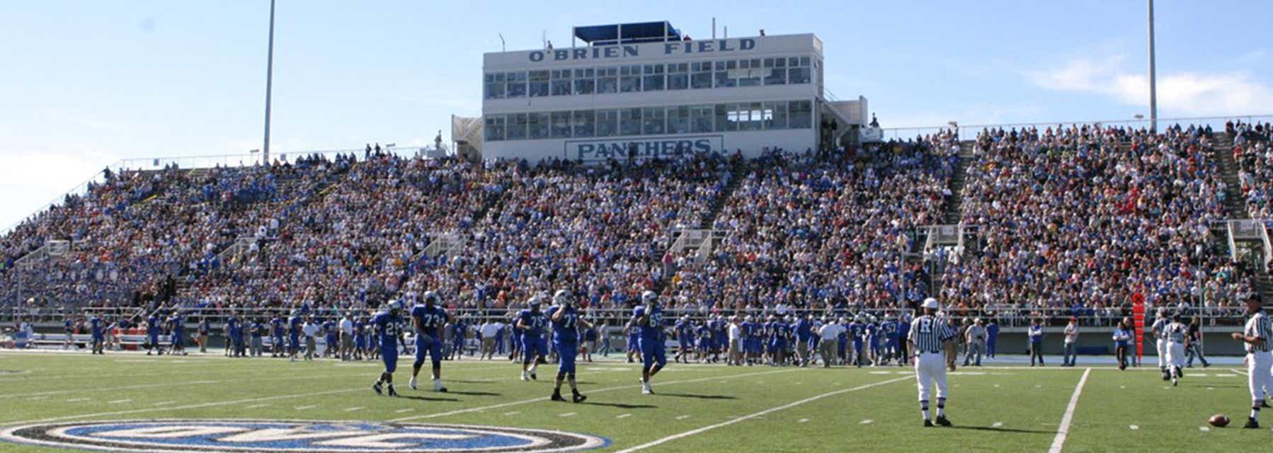 Eastern Illinois Football will be playing Indiana State Football at O'Brien Field in Charleston
