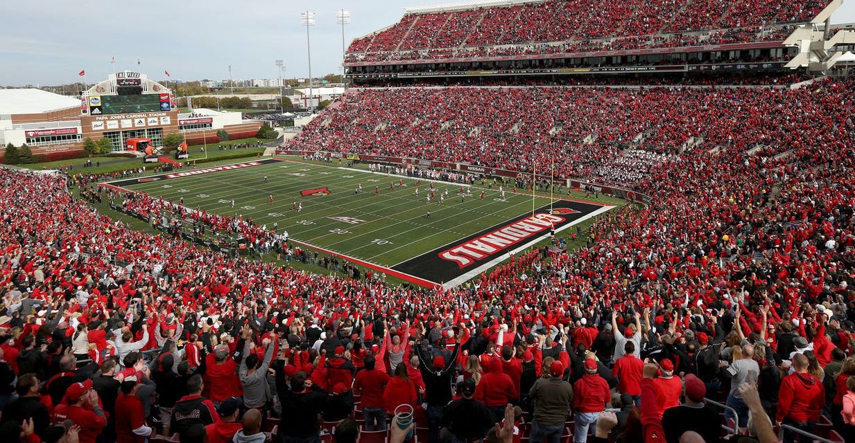 Louisville Football will be playing Georgia Football at L&N Federal Credit Union Stadium in Louisville