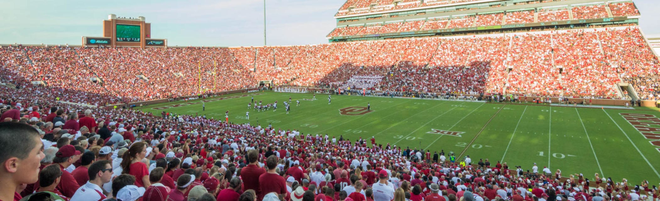 Oklahoma Football will be playing Alabama Football at Memorial Stadium - OK in Norman