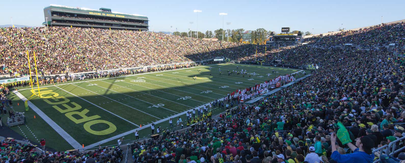 Oregon Football will be playing Boise State Football at Autzen Stadium in Eugene