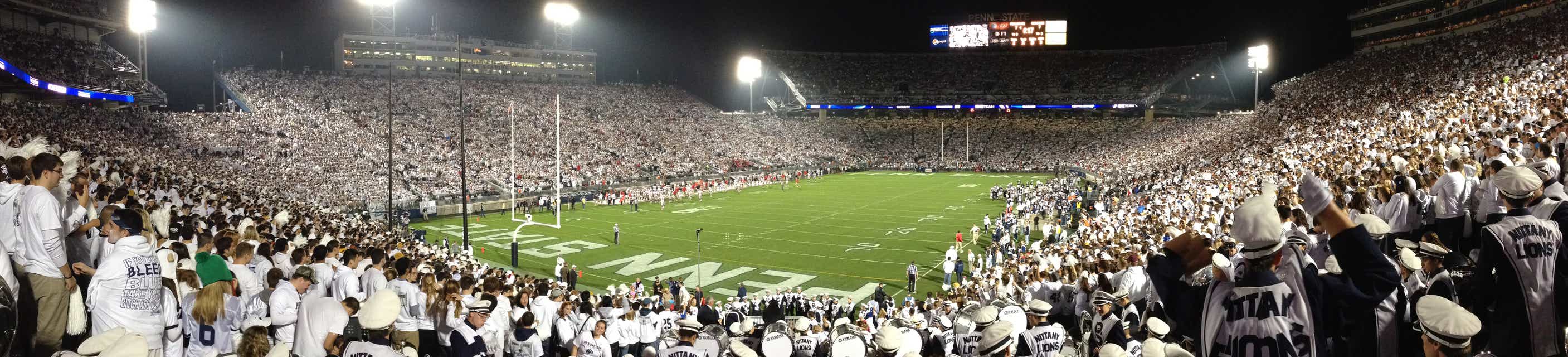 Penn State Football will be playing Marshall Football at Beaver Stadium in University Park
