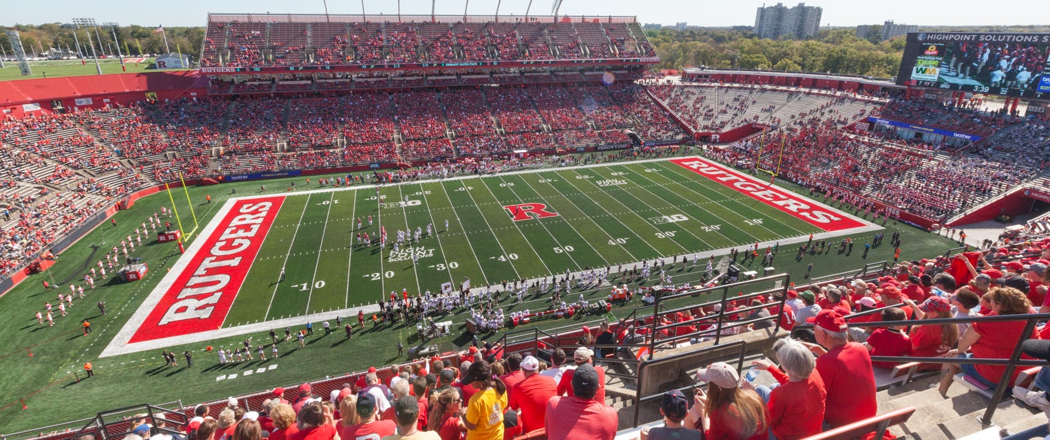 Rutgers Football will be playing Nebraska Football at SHI Stadium in Piscataway