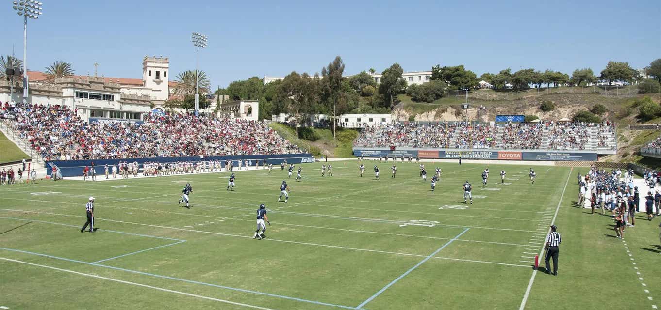 San Diego Football will be playing UC Davis Football at Torero Stadium in San Diego